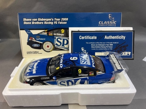 2009 Ford Falcon FG XR8 #9 Shane VanGisbergen - SBR ATCC