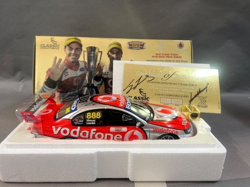 2008 Ford Falcon BF XR8 # 888 Lowndes / Whincup Winner on Base - Bathurst