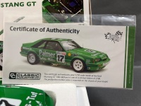 1986 Ford Mustang GT # 17 Dick Johnson / Greg Hansford Green - J-H 1000 - 4