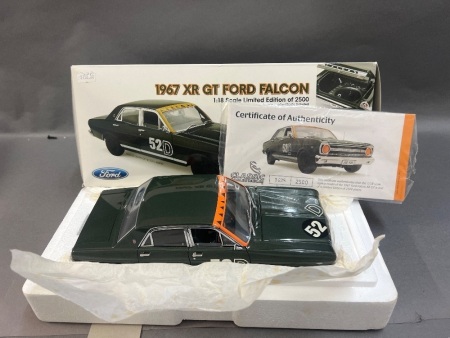 1967 Ford Falcon XR GT # 52D Harry Firth / Fred Gibson - Winner Gallaher 500