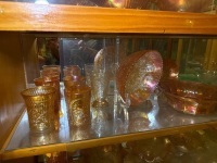 Assorted lot of Marigold carnival glass - 2
