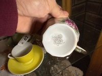 3x Japanese fine China doublets - 2