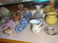 Shelf lot of assorted lot of porcelain, etc - 2