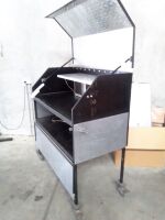 Work toolbox trolley with light