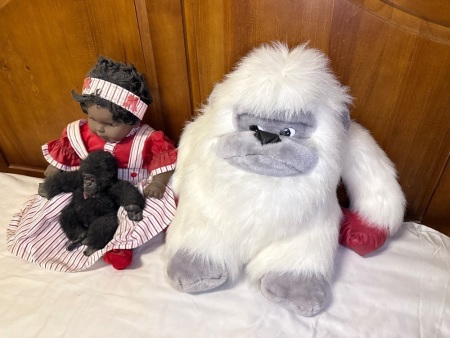 3x soft toys