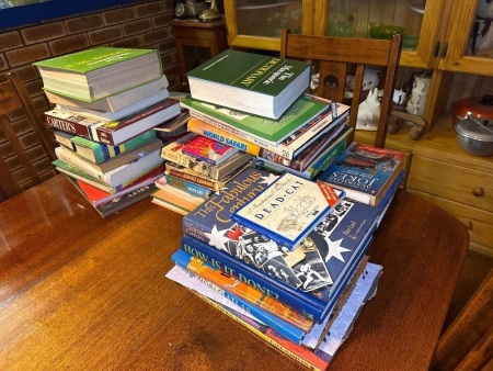 Lot of assorted books