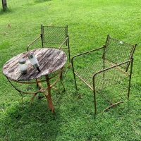 3 Piece Vintage Garden Setting