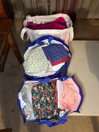 3 bags of craft material