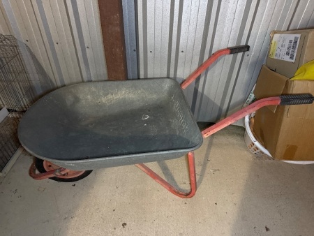 Metal Daytek wheelbarrow