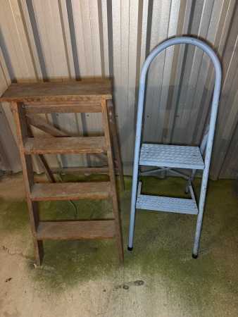 Two step ladders