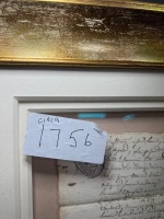 1756 French Legal Manuscript or Notary Contract - 4