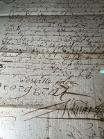 1756 French Legal Manuscript or Notary Contract - 5