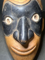 Indonesian Hand-Carved Wooden Head Sculpture - 4