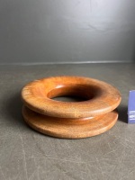 5 x Timber Hand Reels - 3