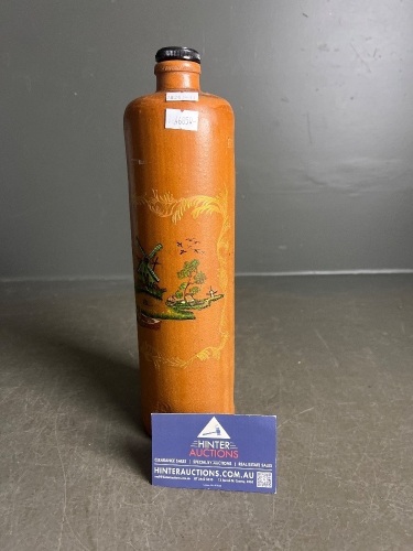 Erven Lucas Bols Dutch Stoneware Bottle - Marked - 1575