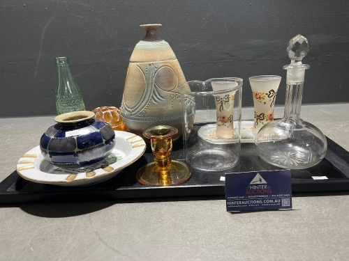 Mixed Lot of Pottery and Glassware