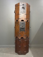 3 x Small Asian Hexagonal Chests