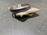 Antique Silver Bangle - Marked - 2