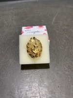 Anchor Gold Tone Locket