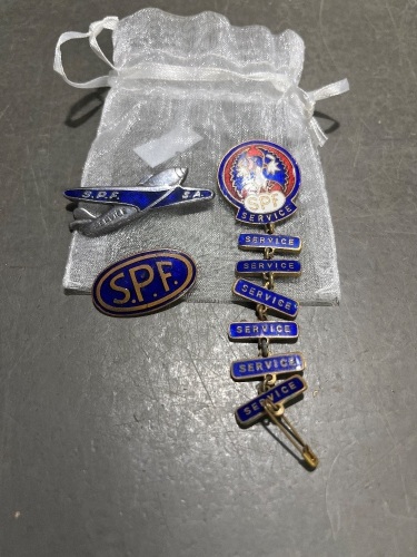 3 x Service Pins - Special Police Force