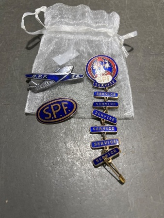 3 x Service Pins - Special Police Force
