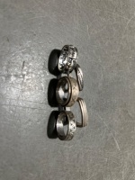 5 x Silver Rings