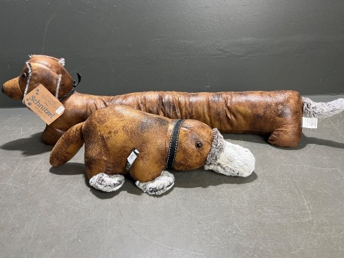 Sausage Dog Doorstop and Platypus