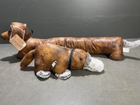 Sausage Dog Doorstop and Platypus