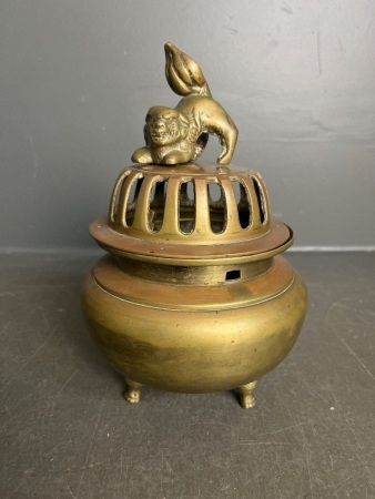 Brass Chinese Incense Burner