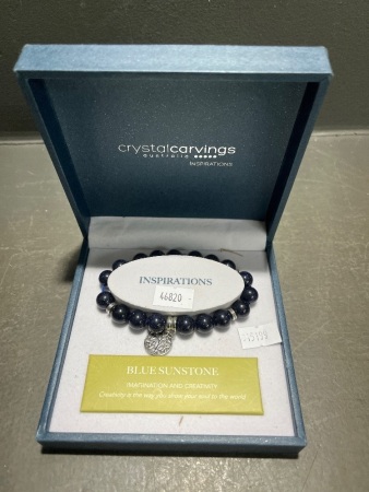 One Inspirations Blue Sunstone Bracelet