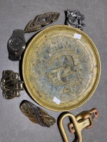 Mixed Lot of Belt Buckles Possibly Brass - 3
