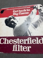 Chesterfield Advertising Sign - 3