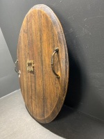 Wine Barrel Serving Tray - 2