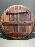 Wine Barrel Serving Tray - 4