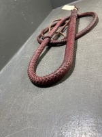 9 ft 12 Plait Kangaroo Hide Bullwhip - 3