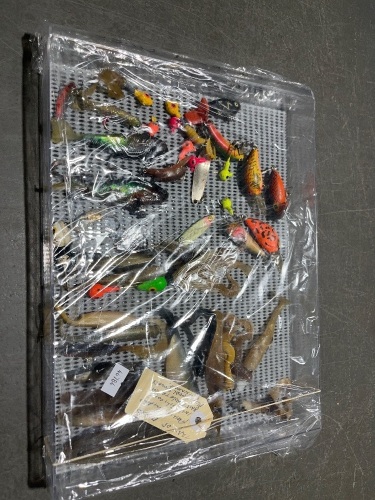 Tray of Mixed Fishing Lures