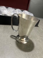 As New Silver Plated Unicorn Brand Beer Mugs - 2