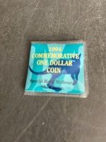 8 x Florin and 1 x 1994 One Dollar AUS Coin - 4