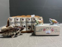 Collection of Kitchenware Salt and Pepper Shakers - 5