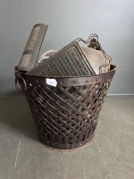 Large Metal Lot of Kitchenware