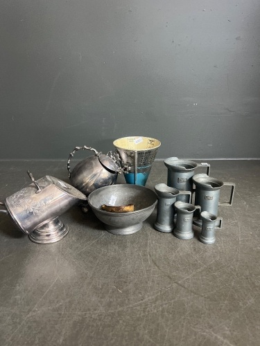 Mixed Lot of Silver Kitchenware