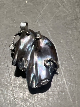 925 Baroque Pearl Pendant