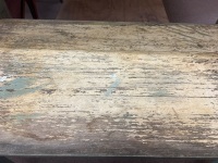 Country Style Wooden Desk/Table - Light Green - 2