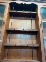 Antique Style Mahogany Welsh Dresser Display Cabinet - 3