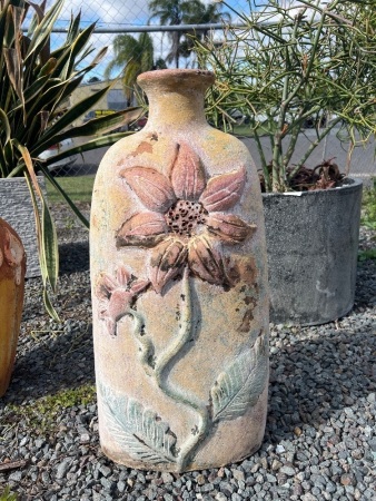 Flower Decorative Terracotta Vase