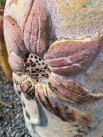 Flower Decorative Terracotta Vase - 3