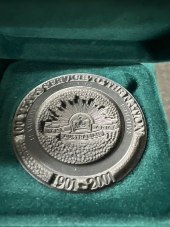 Serving the Nation Medallion
