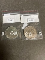 Churchill 5 Shillings and 5 Pound Coin