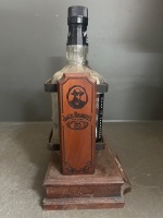 Jack Daniel's Old No.7 Tennessee Whiskey Bottle with Display Stand - 4