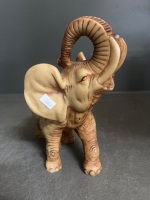 Elephant Statue and 2 x Tusk Candles - 5